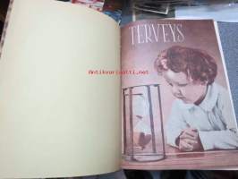 Terveys 1950, 1951, 1952 -yhteensidotut vuosikerrat
