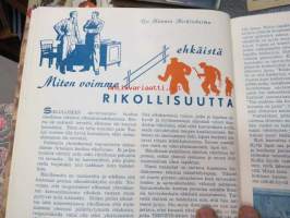 Terveys 1950, 1951, 1952 -yhteensidotut vuosikerrat