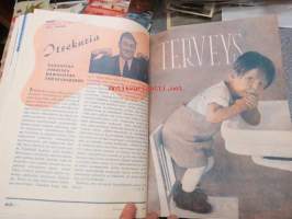 Terveys 1950, 1951, 1952 -yhteensidotut vuosikerrat