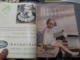 Terveys 1937, 1938, 1939 -yhteensidotut vuosikerrat