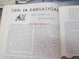 Terveys 1937, 1938, 1939 -yhteensidotut vuosikerrat