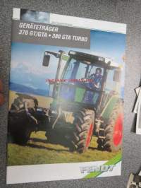 Fendt Geräteträger 370 /GT/ GTA, 380 GTA TURBO -myyntiesite