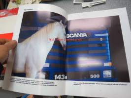 Scania 1992 uutuudet -myyntiesite
