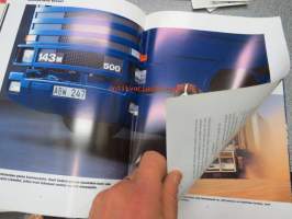 Scania 1992 uutuudet -myyntiesite