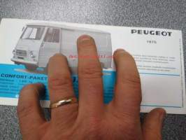 Peugeot 204, 404, J7 -myyntiesite