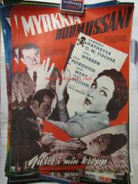 Myrkkyä ruumiissani / Giftet i min kropp mm. Heidemarie Hathayer, O.W. Fisher, Sybil Werden, Ivan Petrovich, Carl wery, Rene Deltgen -elokuvajuliste