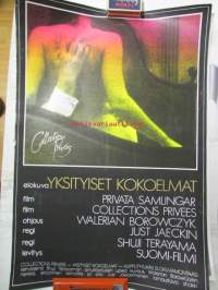 Yksityiset kokoelmat / Collections privees mm. Walerian Borowczyk, Just Jaeckin, shuji Terayama -elokuvajuliste