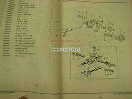 Kawasaki KH125-A1 Parts Catalogue for European market -varaosaluettelo