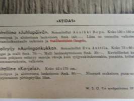 Kodin käsitöitä - Kotilieden liite 1936 nr 6