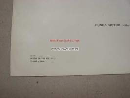 Honda G65K1, GS65K1 generator parts list -varaosaluettelo