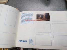 Avaruusseikkailu Jenkki -keräilykuva-albumi Hellas / Walt Disney