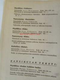 Kodin käsitöitä - Kotilieden liite 1937 nr 4