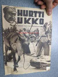 Hurtti Ukko 1941 nr 4 - Suomen sodan 1939-1940 sankaritarinoita, sis. mm. seur. artikkelit; Katkelmia kenttäsairaalasta - Simo Häyhän käynti kuoleman portilla