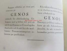 GENOS 1934, Sukutieteellinen aikaikauskirja - Tidskrift för släktforsning