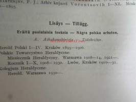 GENOS 1938, Sukutieteellinen aikaikauskirja - Tidskrift för släktforsning