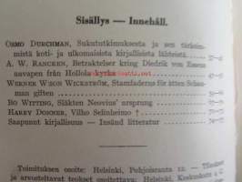 GENOS 1937, Sukutieteellinen aikaikauskirja - Tidskrift för släktforsning