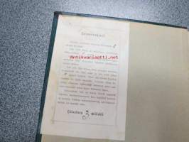 Pellervo 1900 sidottu vuosikerta -osuustoiminta- &amp; maatalousaiheinen lehti