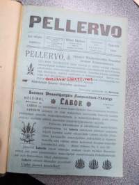 Pellervo 1900 sidottu vuosikerta -osuustoiminta- &amp; maatalousaiheinen lehti