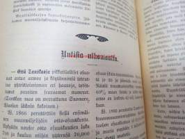 Pellervo 1900 sidottu vuosikerta -osuustoiminta- &amp; maatalousaiheinen lehti