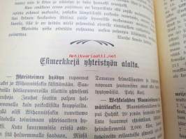 Pellervo 1900 sidottu vuosikerta -osuustoiminta- &amp; maatalousaiheinen lehti