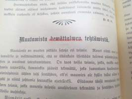 Pellervo 1900 sidottu vuosikerta -osuustoiminta- &amp; maatalousaiheinen lehti