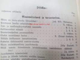 Peltomies 1897-1898, maatalalousaiheinen aikakauslehti -sidottu vuosikerta