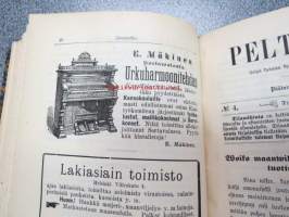 Peltomies 1897-1898, maatalalousaiheinen aikakauslehti -sidottu vuosikerta