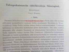GENOS 1952-53, Sukutieteellinen aikaikauskirja - Tidskrift för släktforsning