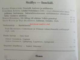 GENOS 1952-53, Sukutieteellinen aikaikauskirja - Tidskrift för släktforsning
