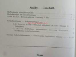 GENOS 1952-53, Sukutieteellinen aikaikauskirja - Tidskrift för släktforsning
