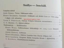 GENOS 1952-53, Sukutieteellinen aikaikauskirja - Tidskrift för släktforsning
