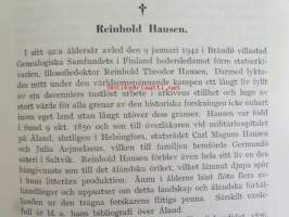 GENOS 1942-43, Sukutieteellinen aikaikauskirja - Tidskrift för släktforsning
