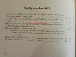 GENOS 1942-43, Sukutieteellinen aikaikauskirja - Tidskrift för släktforsning