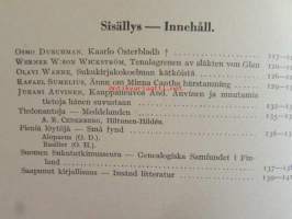 GENOS 1942-43, Sukutieteellinen aikaikauskirja - Tidskrift för släktforsning