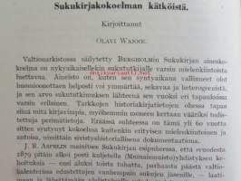 GENOS 1942-43, Sukutieteellinen aikaikauskirja - Tidskrift för släktforsning