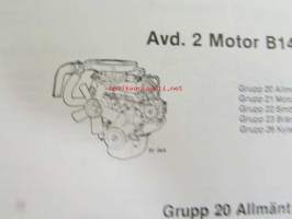 Volvo Servicehandbook - Reparation och underhåll Avd. 0 (03), Specitioner 340, 1976-1982