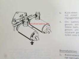 Volvo Servicehandbook - Reparation och underhåll Avd. 9 (91), Utrustning för rörelsehindrade 240