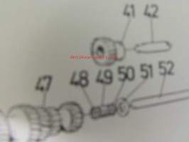 Volvo Servicehandbook - Reparation och underhåll Avd. 4 (43), Överväxel Typ J 240, 260