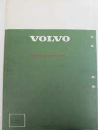 Volvo Servicehandbook - Reparation och underhåll Avd. 4 (43), Överväxel Typ J 240, 260