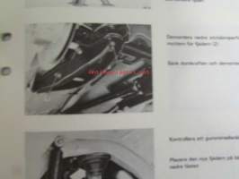 Volvo Servicehandbook - Reparation och underhåll Avd. 7, Fjädringssystem, 240/260