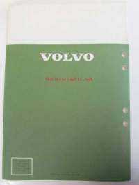 Volvo Servicehandbook - Reparation och underhåll Avd.1 (17), 10 000km 15 000 Diesel service, 240, 260, 66, 340, 1975 - 1982