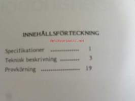 Volvo Servicehandbook - Reparation och underhåll Avd.1 (17), Garantiservice Diesel 1980