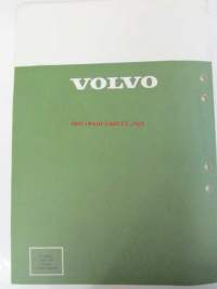 Volvo Servicehandbook - Reparation och underhåll Avd.1 (17), Leveransservice 240, 260, 340, 1981