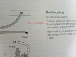 Volvo Servicehandbook - Reparation och underhåll Avd.2 (25), USA - utföranden i Europa 240, 260