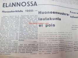 Skandaali 1955 nr 1, sis. mm. artikkelit: 100 miljoonaa turhuuteen, Onko Tampereella asuntokurjuutta?, Elanto hintakiskurina, Helsingin kurjat raitiotieolot,