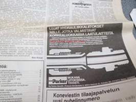 Koneviesti 1981 nr 7 sis. mm. seur artikkelit / kuvat / mainokset; David Brown, Ursus 385, Kokemuksia omakotitalon lämmityksestä maalämpöpumpulla,