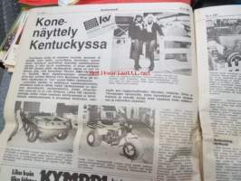 Koneviesti 1981 nr 7 sis. mm. seur artikkelit / kuvat / mainokset; David Brown, Ursus 385, Kokemuksia omakotitalon lämmityksestä maalämpöpumpulla,
