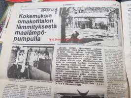 Koneviesti 1981 nr 7 sis. mm. seur artikkelit / kuvat / mainokset; David Brown, Ursus 385, Kokemuksia omakotitalon lämmityksestä maalämpöpumpulla,