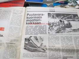 Koneviesti 1981 nr 7 sis. mm. seur artikkelit / kuvat / mainokset; David Brown, Ursus 385, Kokemuksia omakotitalon lämmityksestä maalämpöpumpulla,