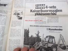 Koneviesti 1981 nr 7 sis. mm. seur artikkelit / kuvat / mainokset; David Brown, Ursus 385, Kokemuksia omakotitalon lämmityksestä maalämpöpumpulla,